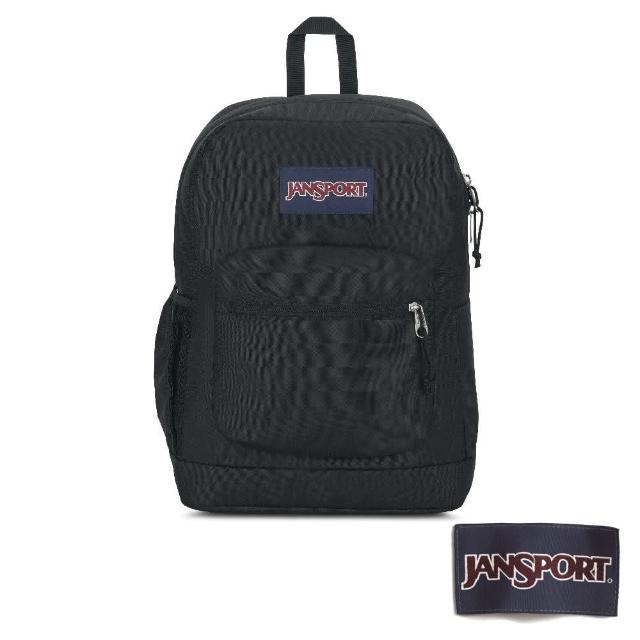 【JANSPORT】CROSS TOWN PLUS 經典背包 經典黑(JS0A7ZNZ008)