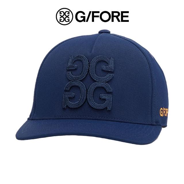 【G/FORE】4G STRETCH TWILL SNAPBACK HAT  高爾夫球帽 深藍色