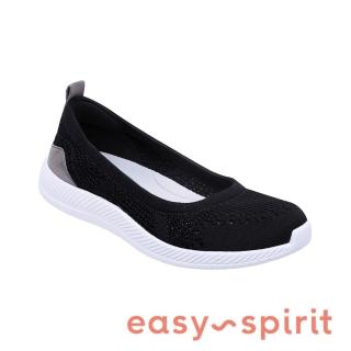 【Easy Spirit】GLITZ2 舒適透氣懶人鞋(黑色)