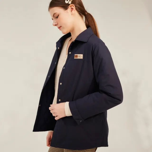 YASA 雲朵夾絲棉輕暖外套