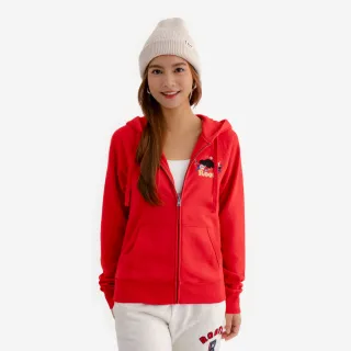 【Roots】Roots女裝- LNY SLIM連帽外套(紅色)