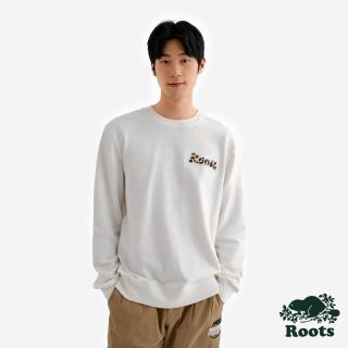 【Roots】Roots 男裝- LUNAR NEW YEAR 圓領上衣(白色)