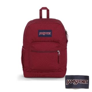 【JANSPORT】CROSS TOWN PLUS 經典揹包 酒棕紅(JS0A7ZNZ04S)