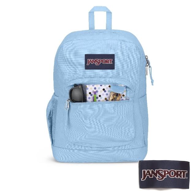 【JANSPORT】CROSS TOWN PLUS 經典背包 經典黑(JS0A7ZNZ7G7)