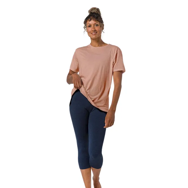 【Manduka】Vinyasa Tee 經典寬鬆瑜珈練習服(運動上衣、瑜珈罩衫、瑜珈服)
