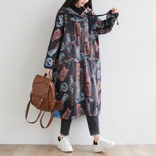 【巴黎精品】現貨+預購 風衣外套民族風大衣(做舊大碼秋款水洗牛仔女外套2色a1iq3)