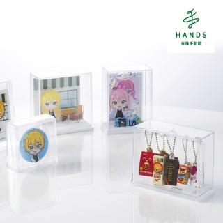 【臺隆手創館】日本INOMATA扭蛋吊飾卡牌徽章收納盒(展示架 展示盒 模型公仔收納 小卡收納)