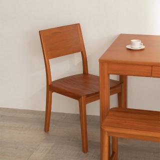 【Mahogany 瑪荷尼傢俱】全原木 桃花心木 丹麥餐椅G3(餐椅、椅子)