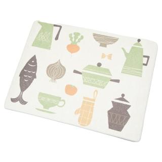 【NITORI 宜得利家居】PVC廚房地墊 KITCHEN 45×60(廚房地墊 地墊)