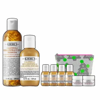 【契爾氏】官方直營 金盞花B5保濕組(Kiehl’s /化妝水250ml+金盞花乳液125ml)