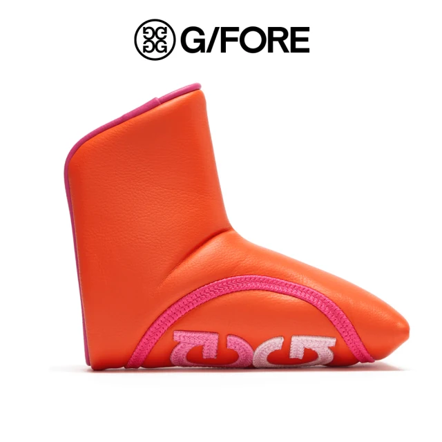 G/FORE GRADIENT CIRCLE GS BLADE PUTTER COVER 高爾夫球桿套 橘紅色(G4AF23A67-EXTC-OS)