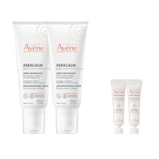 【Avene 雅漾官方直營】舒緩乾癢霜200ml  2入組(一般清爽型)