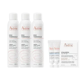 【Avene 雅漾官方直營】舒護活泉水300mlx3入(保濕化妝水/妝前噴霧)