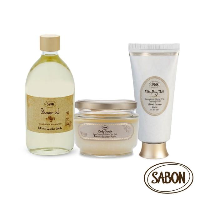 【SABON】官方直營 明星三部曲自由配(沐浴油500ml+新升級身體磨砂膏320g+絲綢身體乳液200ml)