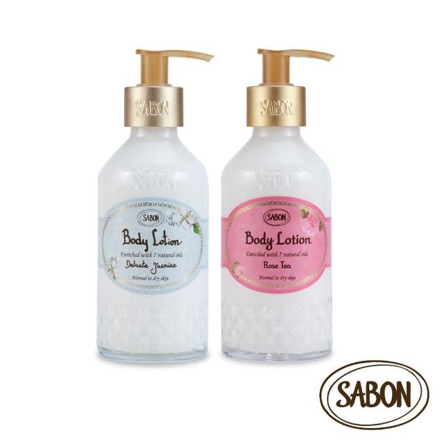 【SABON】官方直營 圓瓶身體乳液自由配(身體乳液200ml+身體乳液200ml)