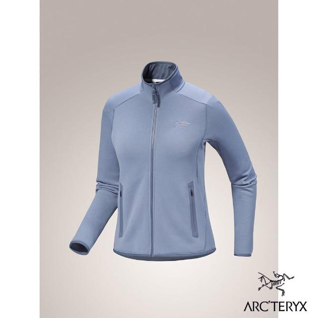 【Arcteryx 始祖鳥官方直營】女 Kyanite 刷毛外套(雲層藍)