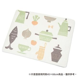 【NITORI 宜得利家居】PVC廚房地墊 KITCHEN 45×90(廚房地墊 地墊)