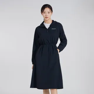 【Discovery Expedition】女版梭織連身裙(DWOP41044-BKS)