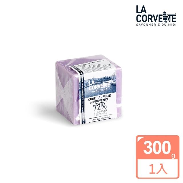 買1送1【La Corvette】經典薰衣草植物油馬賽皂300g