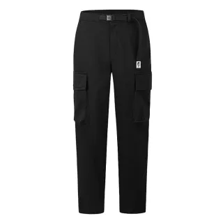 【The North Face 官方旗艦】北面男款黑色UPF防曬多口袋休閒長褲｜8AHDJK3(抗UV)