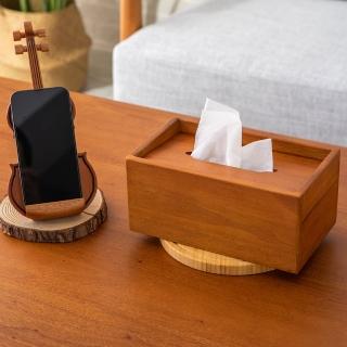 【Mahogany 瑪荷尼傢俱】全原木 桃花心木 面紙盒