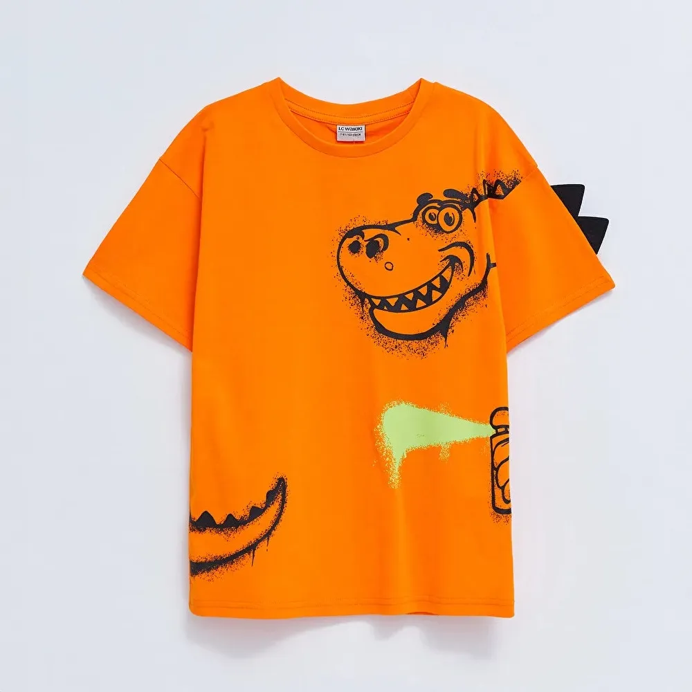 【SOLO 歐洲家居】LCW 小恐龍兒童短袖T恤