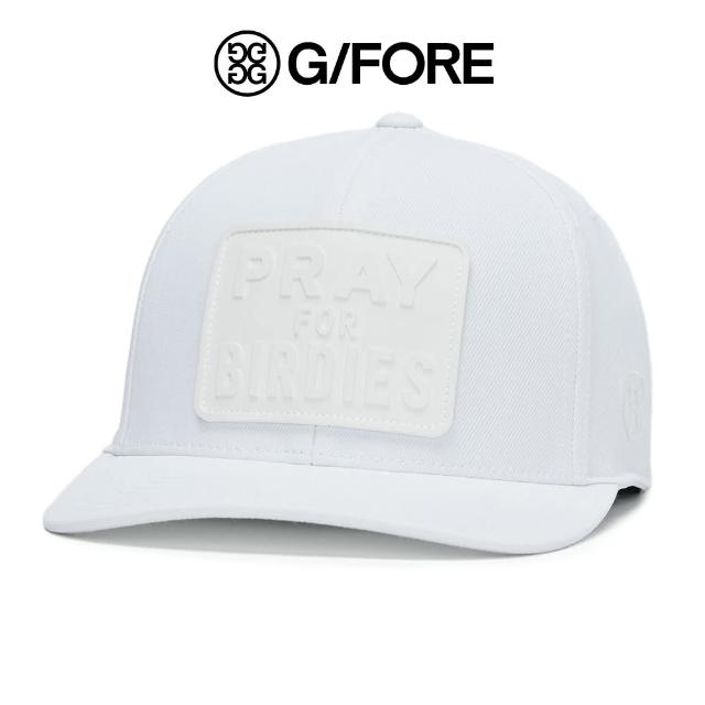 【G/FORE】STRETCH TWILL SNAPBACK HAT  高爾夫球帽 白色