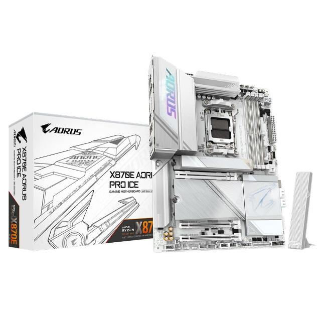 【GIGABYTE 技嘉】X870E AORUS PRO ICE