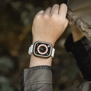 【MAGEASY】Apple Watch Ultra 2/Ultra 49mm Odyssey 航太鋁合金手錶保護殼(通用最新Ultra)