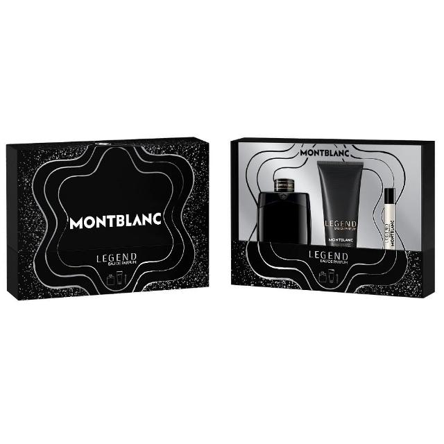 【MontBlanc】Montblanc Legend 傳奇至尊男仕淡香精禮盒(100ml + 7.5ml +100ml 專櫃公司貨)