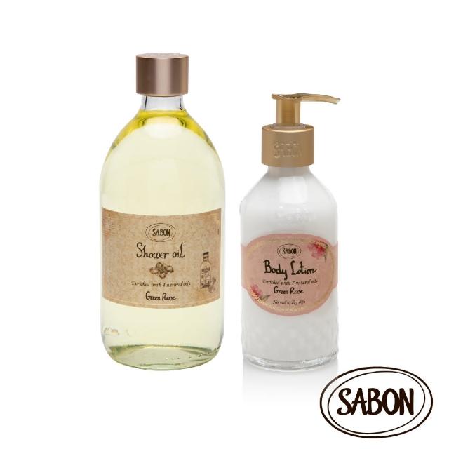 【SABON】官方直營 清潔修護二部曲自由配(沐浴油500ml+身體乳液200ml)