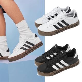 【adidas 愛迪達】休閒鞋 Daily 4.0 男鞋 女鞋 焦糖底 復古 愛迪達 單一價(JR0086)