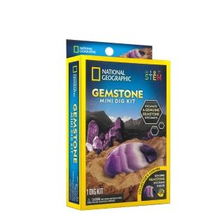 【National Geographic 國家地理】地質寶石迷你挖掘套組(收藏真正寶石)
