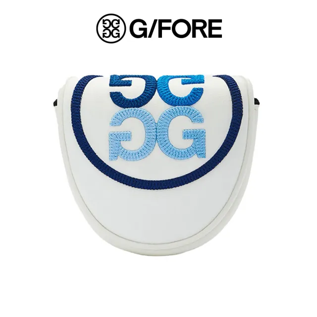 【G/FORE】GRADIENT CIRCLE GS MALLET PUTTER COVER 推桿套 白/藍色