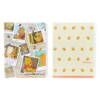 【sun-star】迪士尼 第8彈 小熊維尼 A4 雙開式夾鏈資料冊