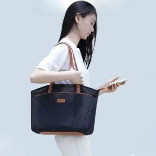 【LEESA】收納手提包\托特包\大容量\包包\學生書包\電腦包\a4包\肩揹包\通勤包\14吋筆電包