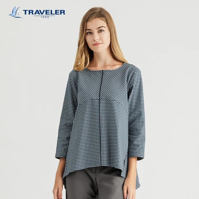 TRAVELER 旅行者 女款彈性吸排上衣｜242TR701(吸排/上衣)