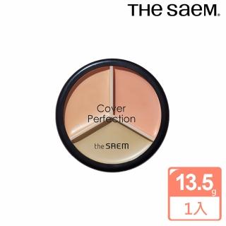 【THE SAEM】完美三色遮瑕膏13.5g #01(總代理公司貨)