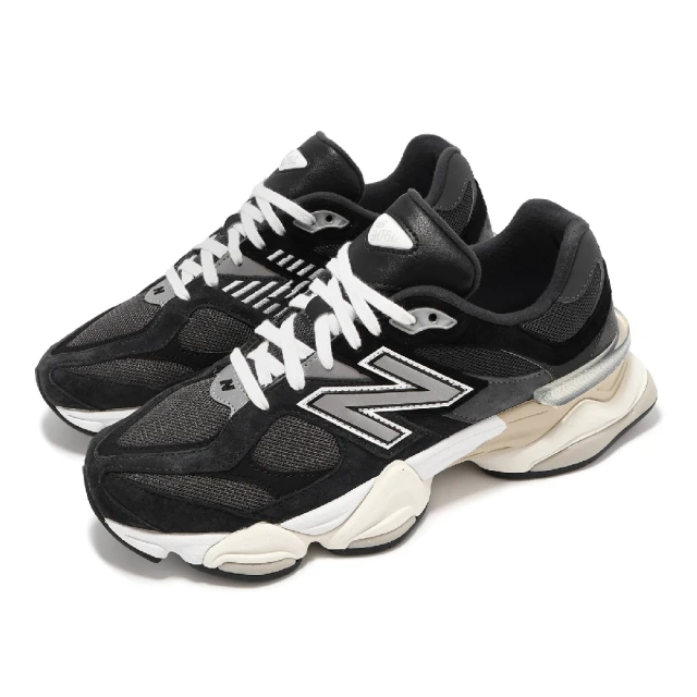 NEW BALANCE 休閒鞋 9060 男鞋 女鞋 黑 米白 拼接 緩衝 厚底 復古 情侶鞋 NB(U9060BLC-D)