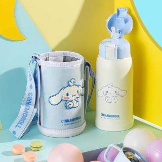 【Mua 姆兒選品】BEDDYBEAR 三麗鷗大耳狗立體浮雕兒童316不銹鋼保溫杯600ML(保溫水壺 兒童保溫瓶 學飲杯)