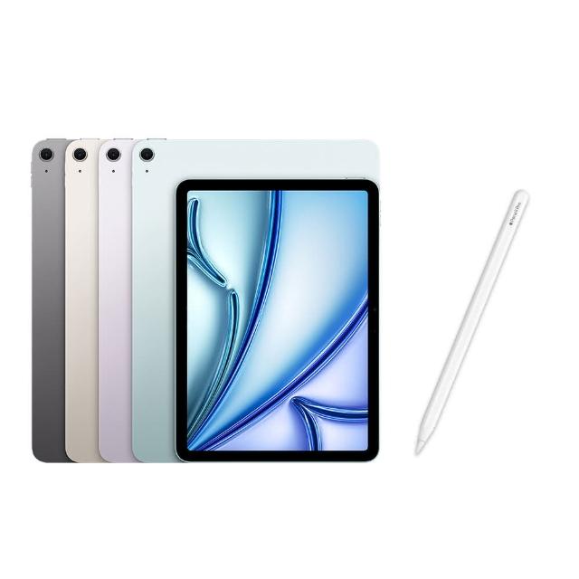【Apple】2024 iPad Air 13吋/WiFi/256G 平板電腦 (Apple Pencil Pro組)