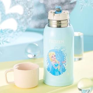 【Mua 姆兒選品】韓國BEDDYBEAR 冰雪奇緣艾莎立體浮雕兒童316不銹鋼保溫杯600ML(保溫水壺 兒童保溫瓶)