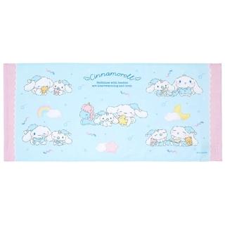 【SANRIO 三麗鷗】睡前時光系列 棉質長型毛巾 大耳狗 睡帽