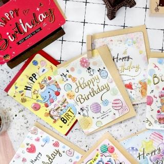【SEASON 四季紙品禮品】生日卡42K(生日小卡 祝福 慶生 BK1517-46~53)
