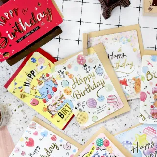 【SEASON 四季紙品禮品】生日卡42K(生日小卡 祝福 慶生 BK1517-46~53)