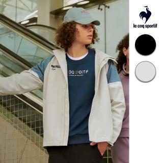 【LE COQ SPORTIF 公雞】運動TRAINING防風外套 男女款-3色-LWU61665 LWU62665