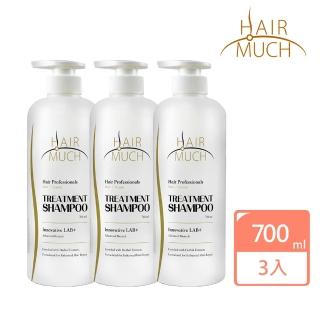 【HAIR MUCH】養護髮專用養髮精700ml-買2送1(洗髮精/咖啡因洗髮精700mlx3)