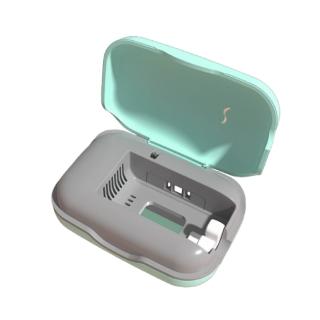 【消毒神器】智慧紫外線消毒盒(殺菌 牙刷消毒器 耳機 出國 烘乾 除溼防臭 耳環 消毒機 牙刷盒 旅行)