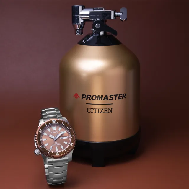 【CITIZEN 星辰】PROMASTER系列 鋼鐵河豚 防水200米 潛水機械腕錶 推薦 送禮 畢業禮物 (NY0164-65X)
