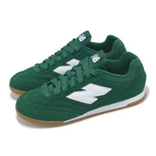 【NEW BALANCE】休閒鞋 RC42 男鞋 女鞋 綠 白 麂皮 膠底 復古 低筒 情侶鞋 NB(URC42SD-D)